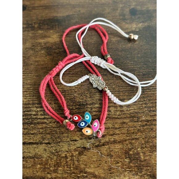 Hamsa & Evil Eyes Bracelets - Picture 3 of 3
